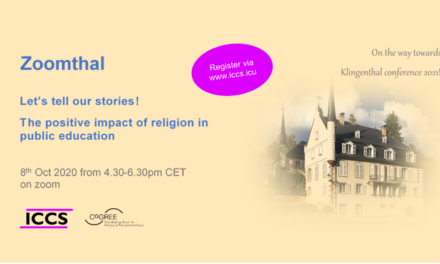 Register now! online event on storytelling and religion in education